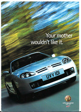 MG TF 2002 UK Market Launch