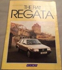 Fiat Regata Car Brochure -1986