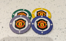 Manchester United FC Man Utd Poker Chip Golf Ball Markers- 4 colours available