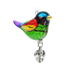 Suncatcher Glass Bird Crystal