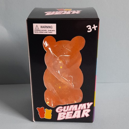 Orange gummy bear squeeze - squeeze, toy