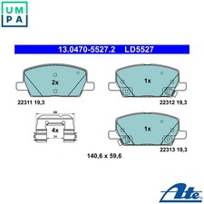 BRAKE PAD SET DISC BRAKE