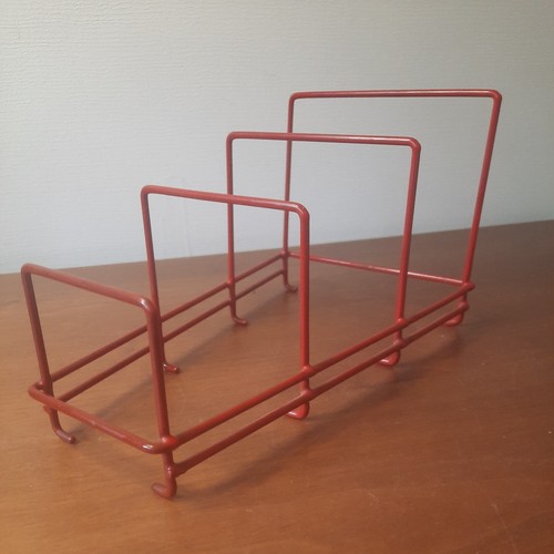 Vintage red plastic coated - red,