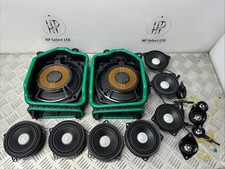 OEM 2018 BMW 3 SERIES F30 HARMAN KARDON SURROUND SPEAKER SUBWOOFER TWEETER SET