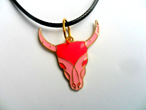 Two shades pink enamel - pink,