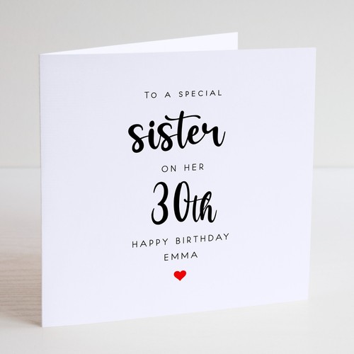 Personalised birthday card - personalised,