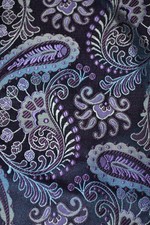 Epoint purple silk ascot /