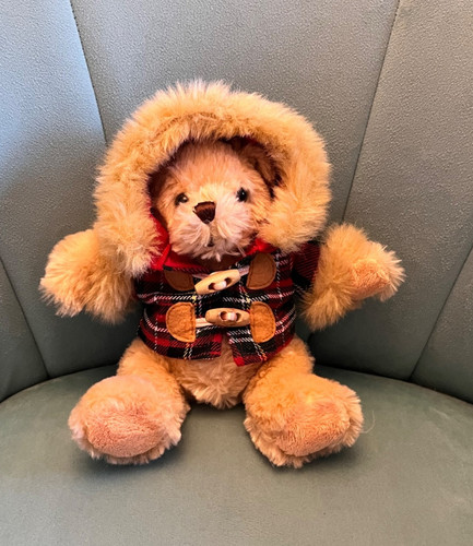 Keel toys hamish bear - keel, tartan