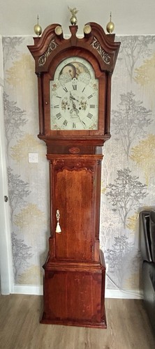 Antique longcase clock - antique,