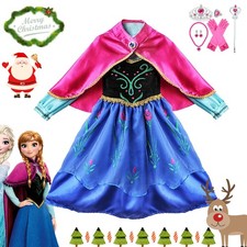 Girls Kids Frozen Anna Fancy