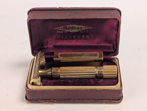 Vintage gillette gold - gillette,