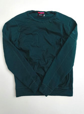 Rapha merino windblock sweatshirt in forest green XS