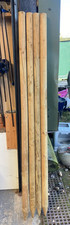 Chestnut Wooden Fence Posts x 4 - 6 cm x 180 cm - NEW