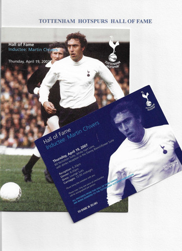 Martin chivers tottenham spurs - martin,