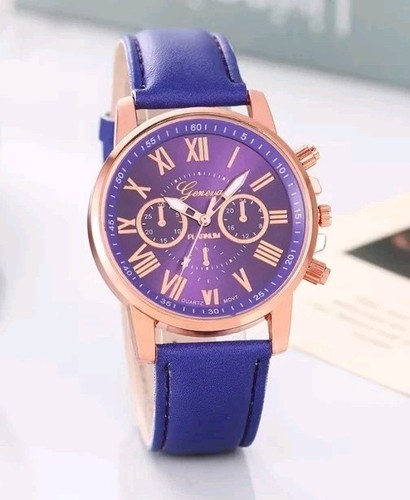 Ladies watch purple face - purple,