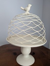 Shabby Chic Cream Bird Cage