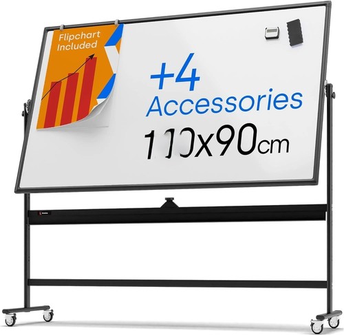 Rolling magnetic whiteboard - magnetic,