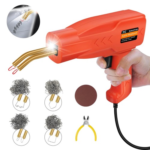 Hot stapler plastic welder - plastic, gun
