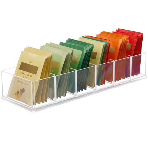 Tea bag organizer acrylic - acrylic,