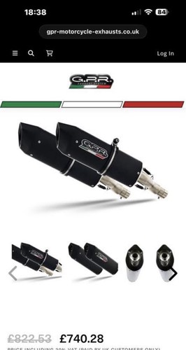 Ducati st3 silencer - st3,