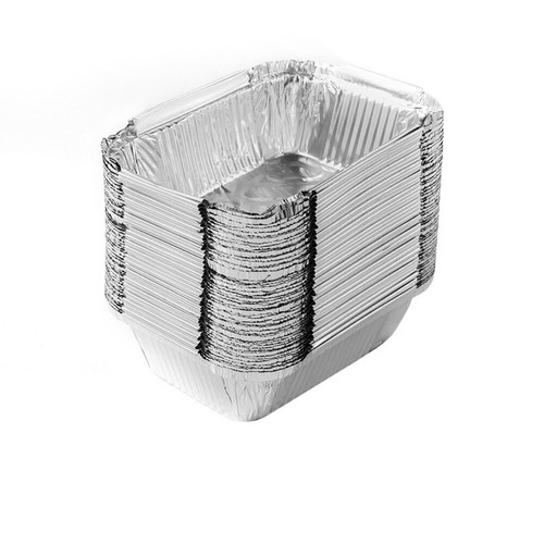 50x aluminum disposable - disposable, foil