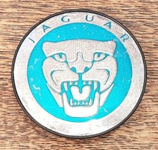 Jaguar Growler Alloy wheel centre cap badge 1A096-AA  58mm green chrome x1 Used 