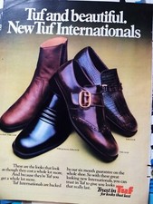 El80 Ephemera 1971 advert tuf shoes 