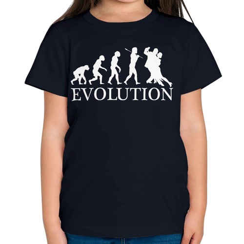 Tango dancing evolution man - of,