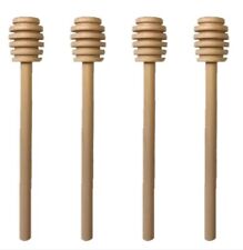 4Pc Wooden Honey Spoon 15cm