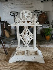 A Super Victorian Cast Iron Umbrella Or  Stick Stand 
