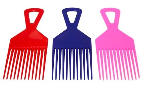 Afro pick pcs comb - 3, set