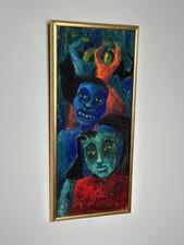 Mid century swedish oil - oil, on