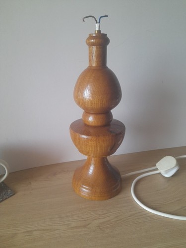Tall rustic wooden - rustic, turned