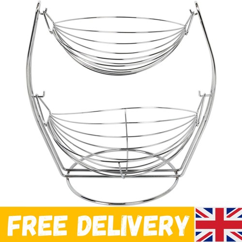 Tier chrome swinging fruit - tier,
