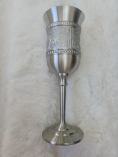 Bangkok Thailand Pewter Goblet