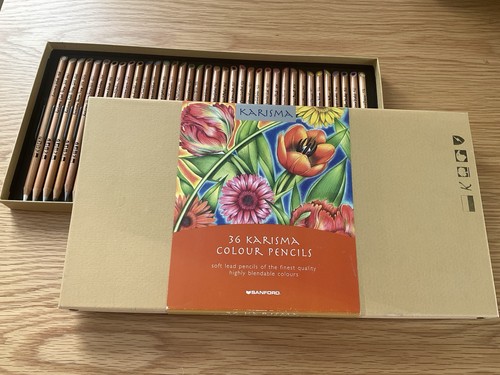 Berol karisma colour pencils - berol,