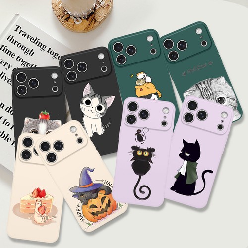 Sweet cat phone case - case, flexible