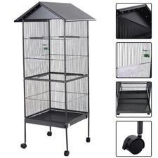Large bird cage - large, stand
