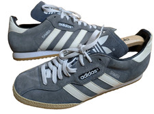 2012 Adidas Samba Super Originals Suede Trainers Grey 019332 -Mens UK 8