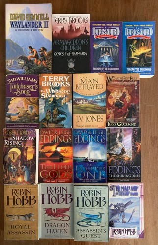 Vintage fantasy mixed authors - fantasy,