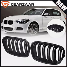 Gloss Black Front Kidney Grill Grille For BMW F20 F21 1 Series 2011-2014 Pre-LCI