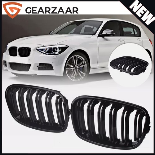 Gloss black front kidney - gloss,