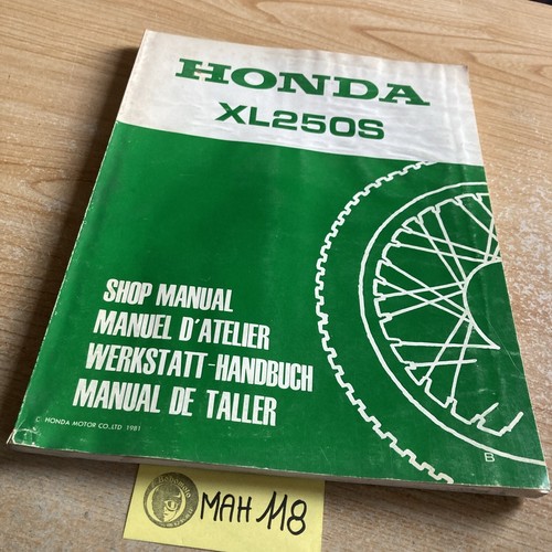 Honda xl250s 1981 - honda, xls