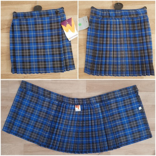 Winterbottoms blue tartan kilt - winterbottoms,