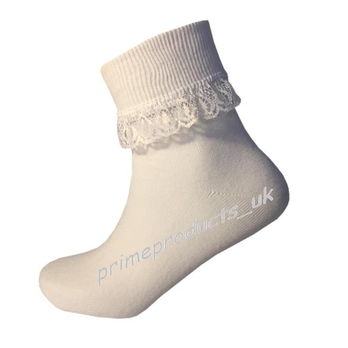 Pair girls cotton frilly - girls,