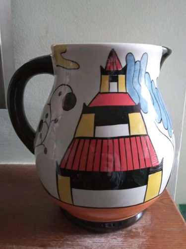 Lorna bailey pagoda garden jug - lorna,
