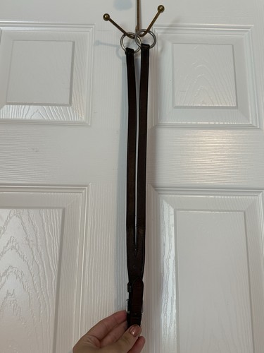 Brown leather running - brown,