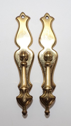 Vintage brass effect pulls - 2,