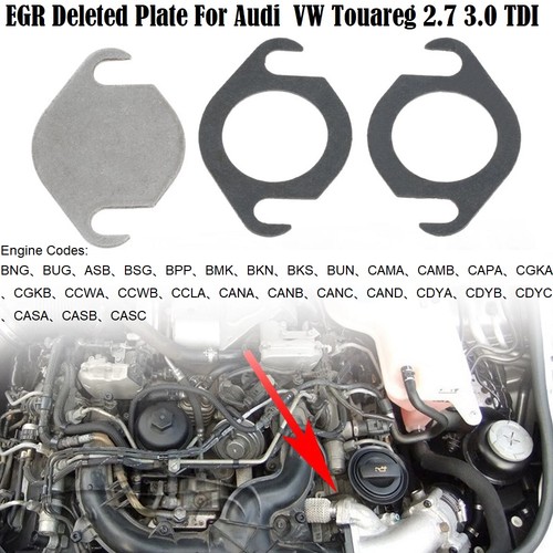 Egr deleted block off - off, plate