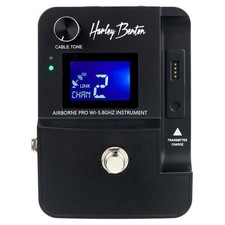 Harley Benton AirBorne Pro 5.8Ghz Instrument Wireless Guitar System with Box VGC